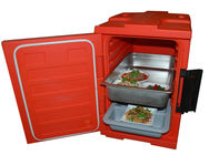 Durable Red 86Litre Front Loading Insulated Food Pan Carrier | Food Container