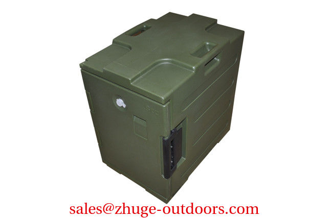 Durable Green 86Litre Front Loading Insulated Food Pan Carrier | Food Container